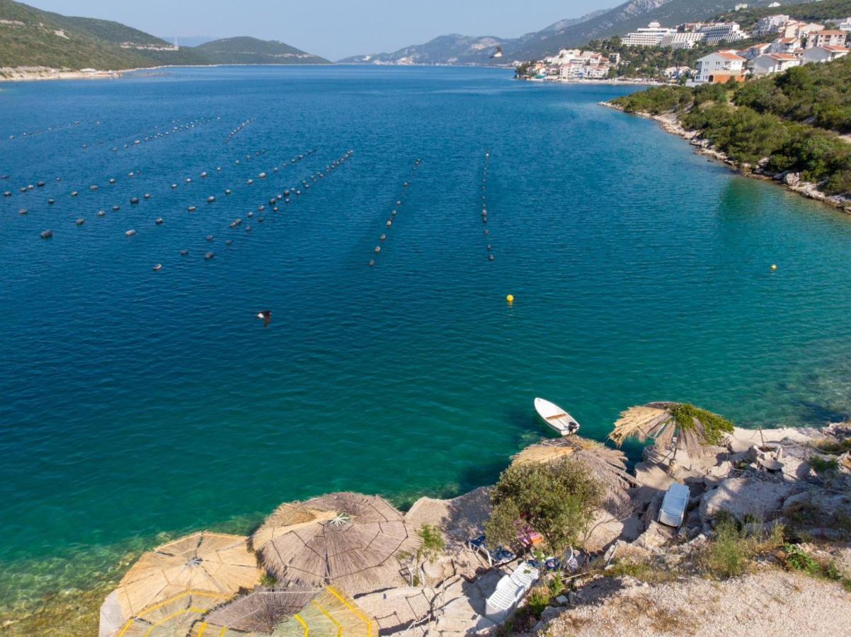 Beautiful Fully Renovated Apartment By The Sea, Large Balcony With Enchanting Views Neum Exteriör bild